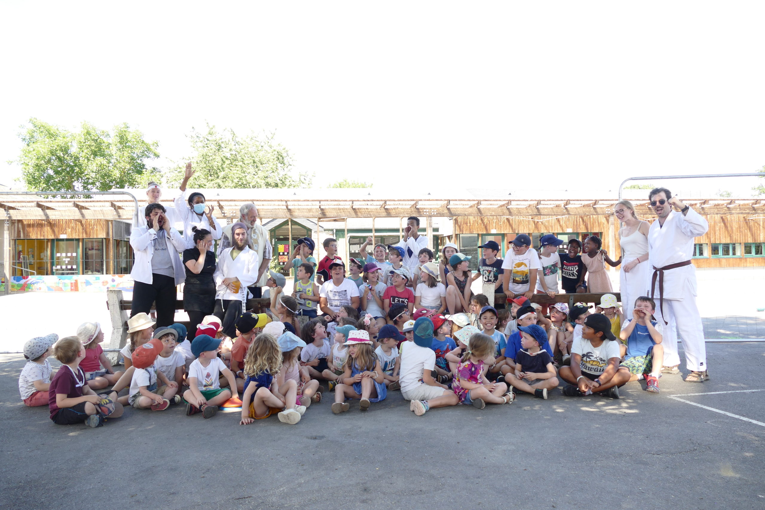 Photo de groupe Karaté Kid