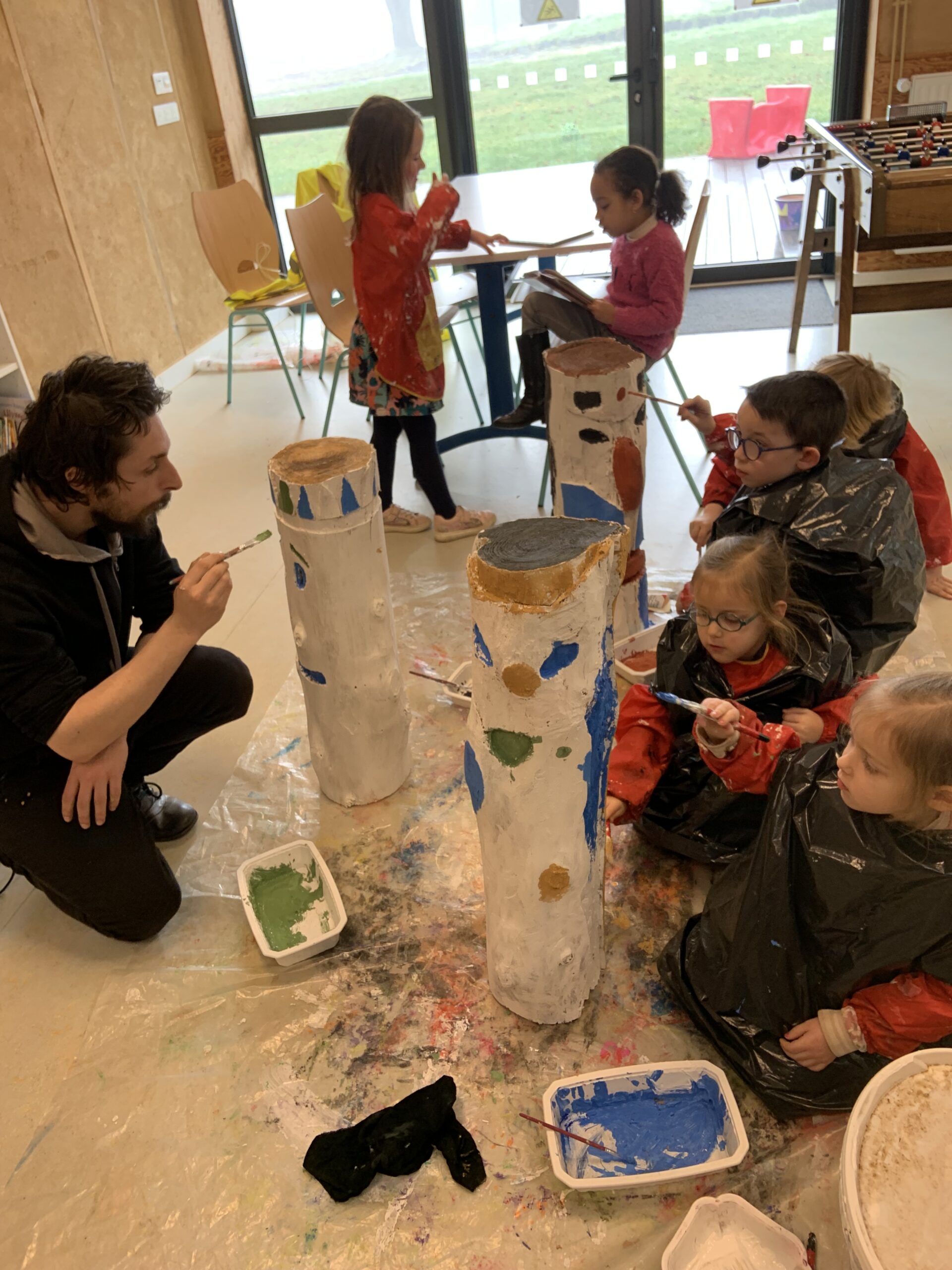 Restauration des Totems