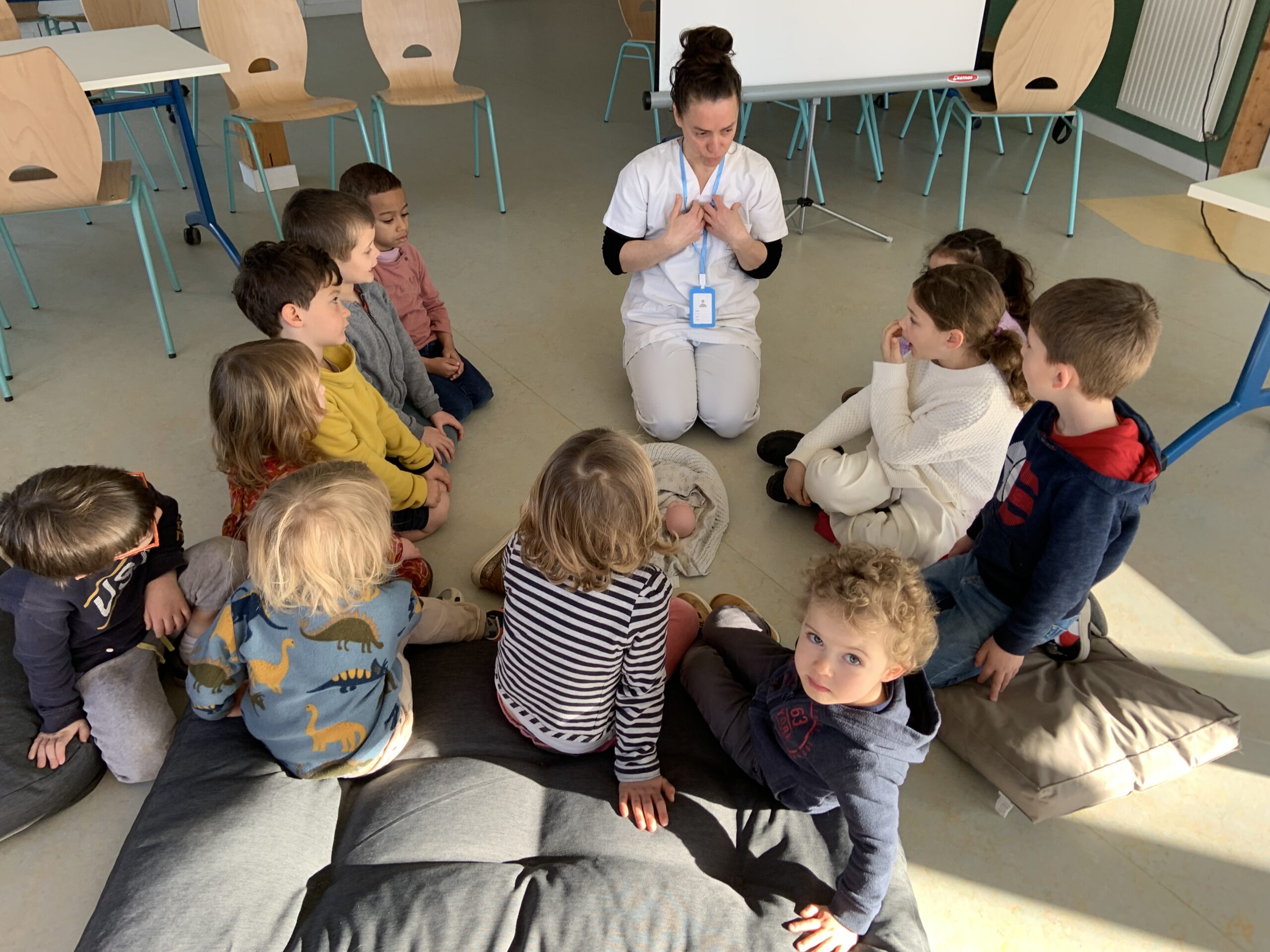 Intervenante en soin pédiatrique