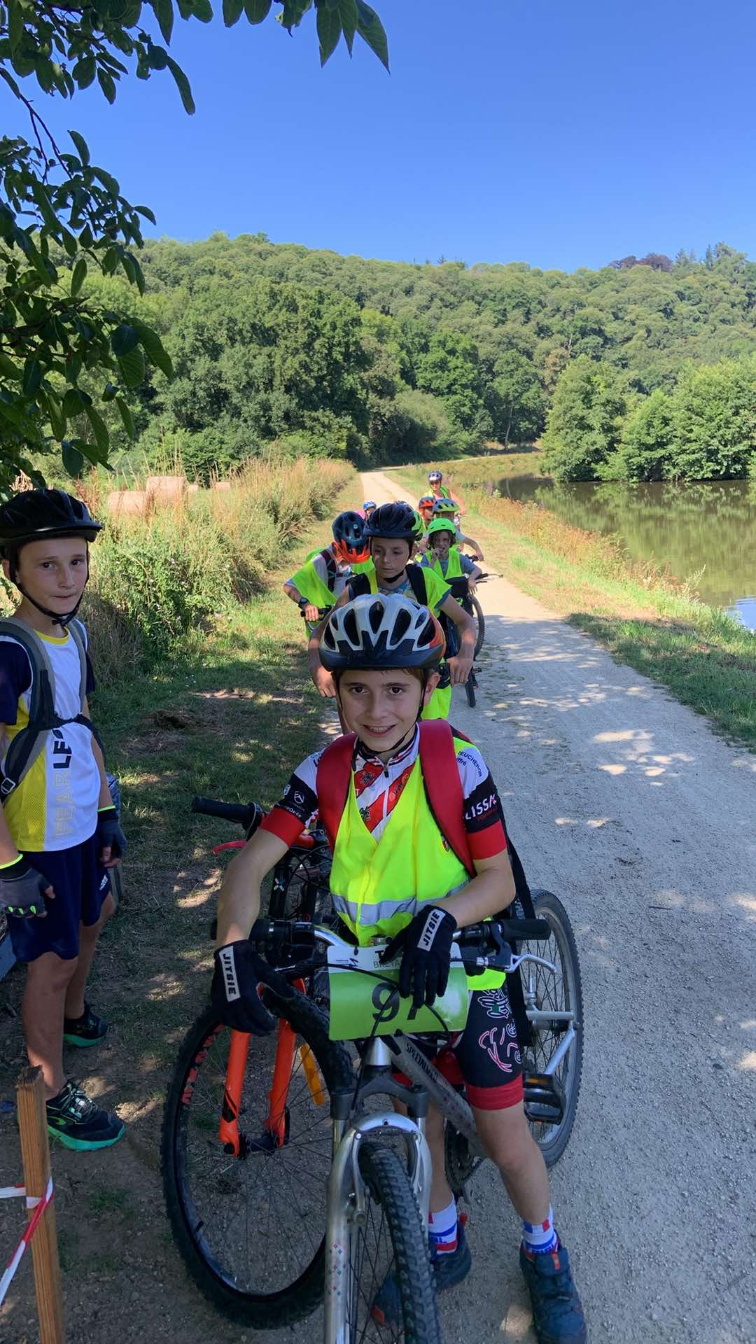 Le mini-camp vélo en route
