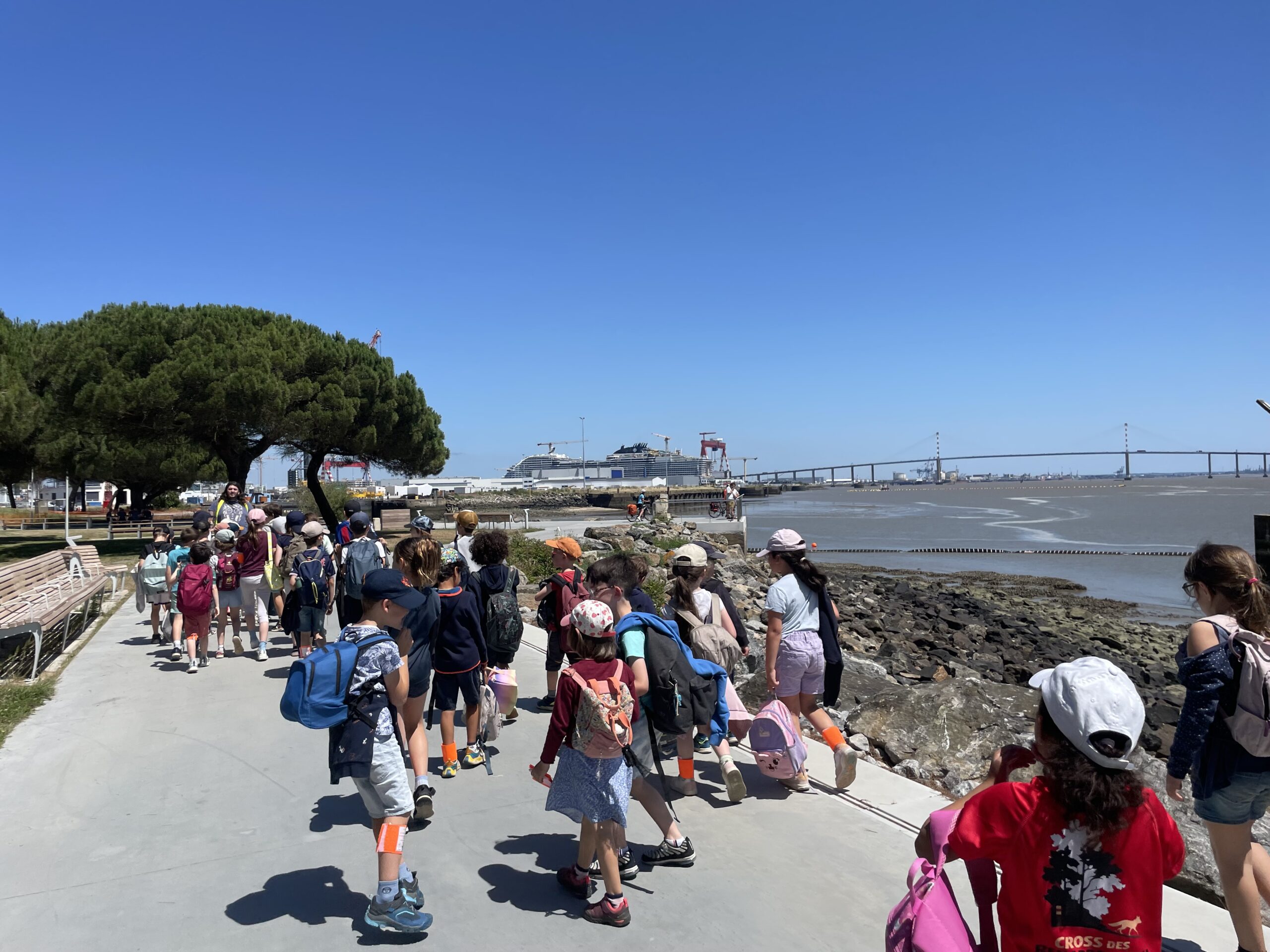 Promenade en baie de St Nazaire