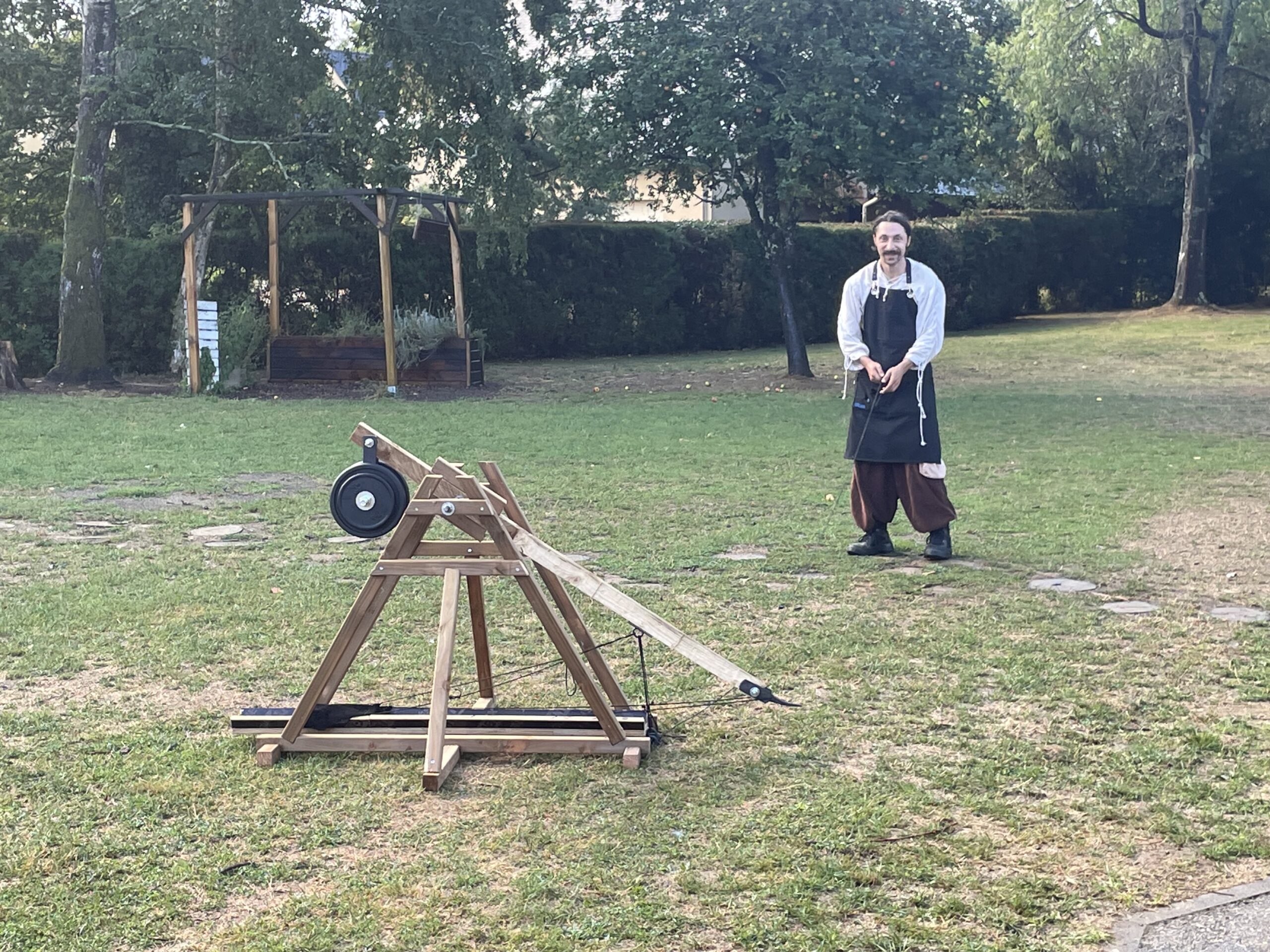 le trébuchet est prêt!
